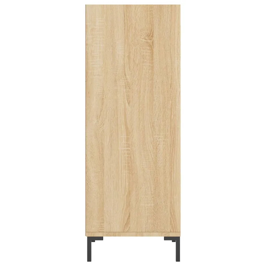 Buffet chêne sonoma 34,5x32,5x90 cm bois d'ingénierie - 5