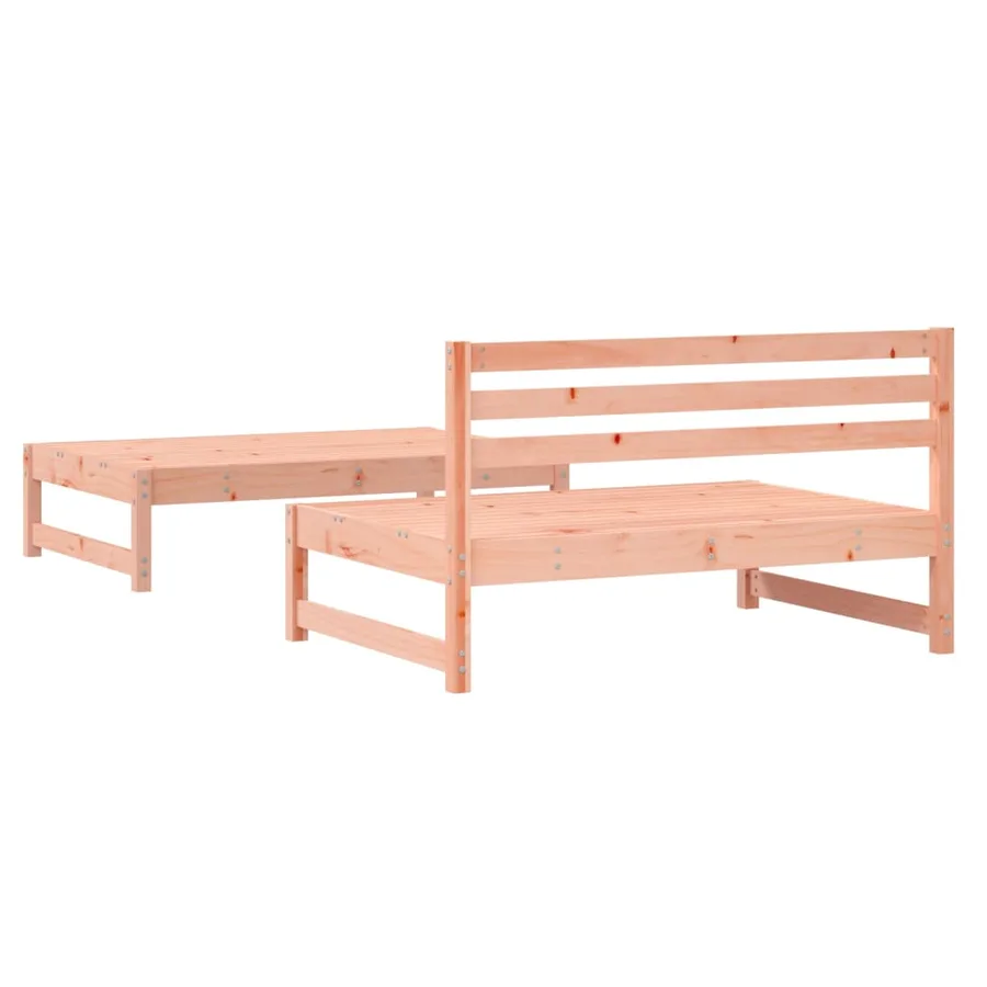 Salon de jardin 2 pcs bois massif douglas - 5