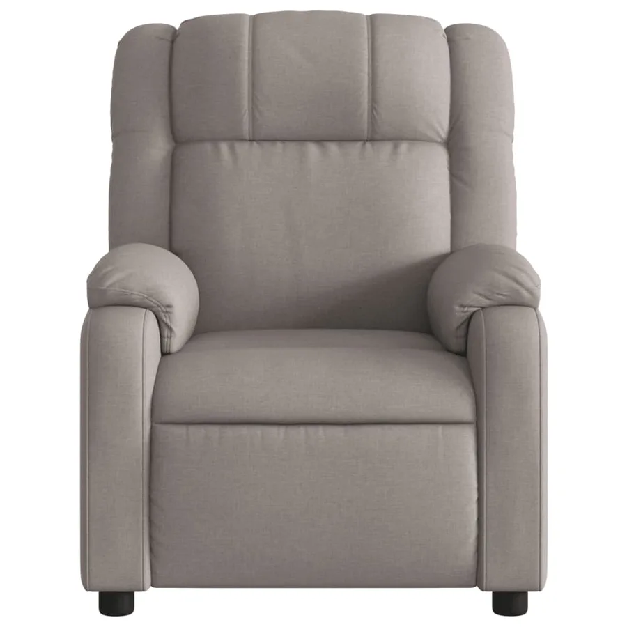 Fauteuil inclinable Taupe Tissu - 6