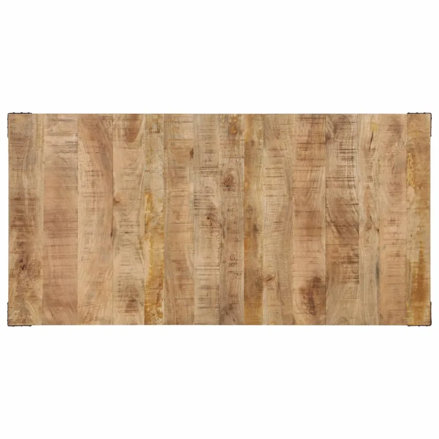 Table à dîner 180x90x75 cm bois de manguier massif - 4