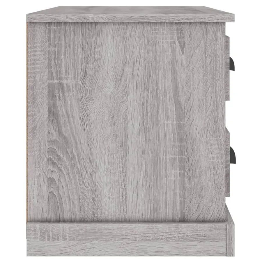 Table de chevet sonoma gris 60x39x45 cm - 8