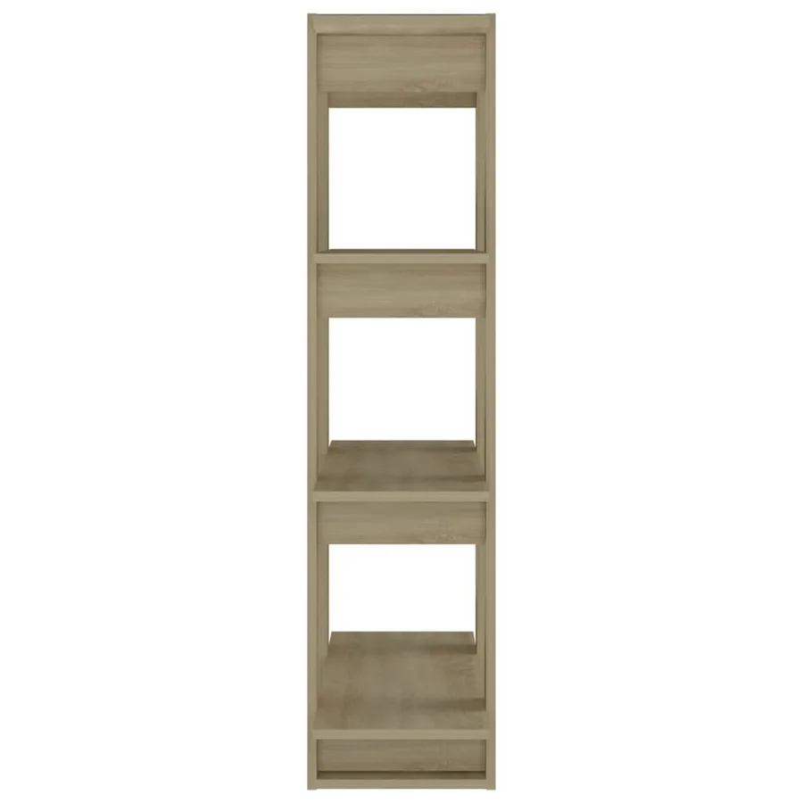 Bibliothèque/Séparateur de pièce Chêne Sonoma 80x30x123,5 cm - 6