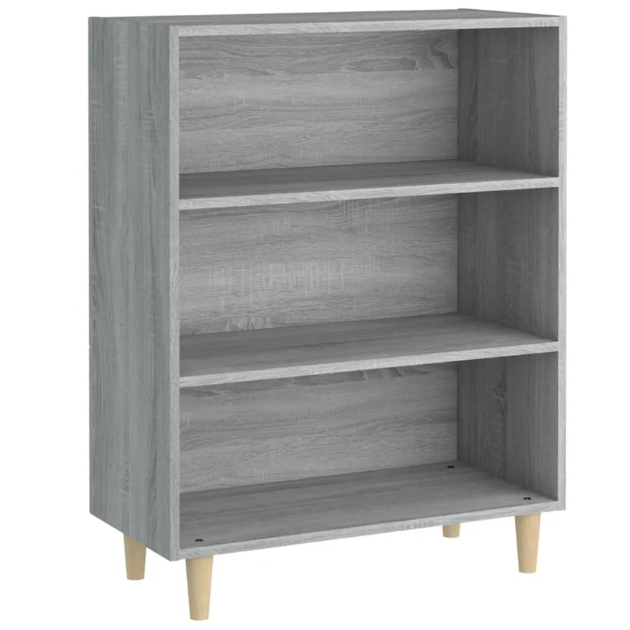 Buffet Sonoma gris 69,5x32,5x90 cm Bois d'ingénierie - 2