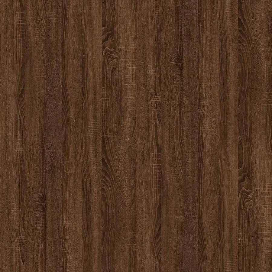 Table basse Chêne marron 60x44,5x45 cm Bois d'ingénierie - 9