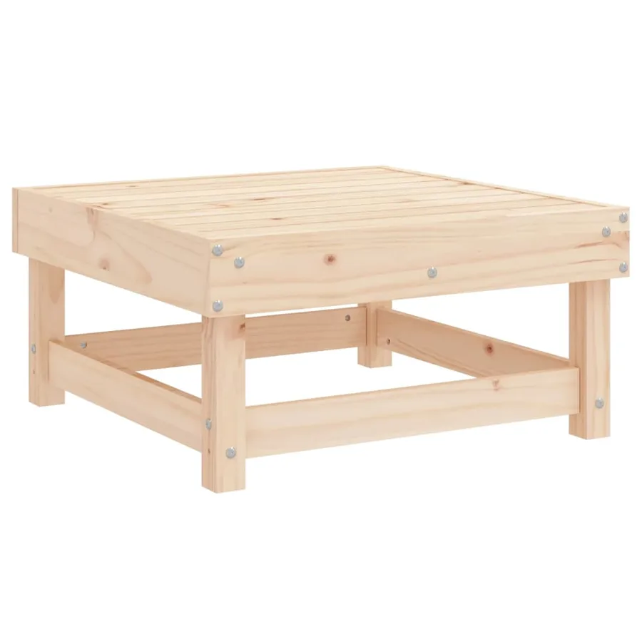 Salon de jardin 4 pcs bois massif de pin - 5