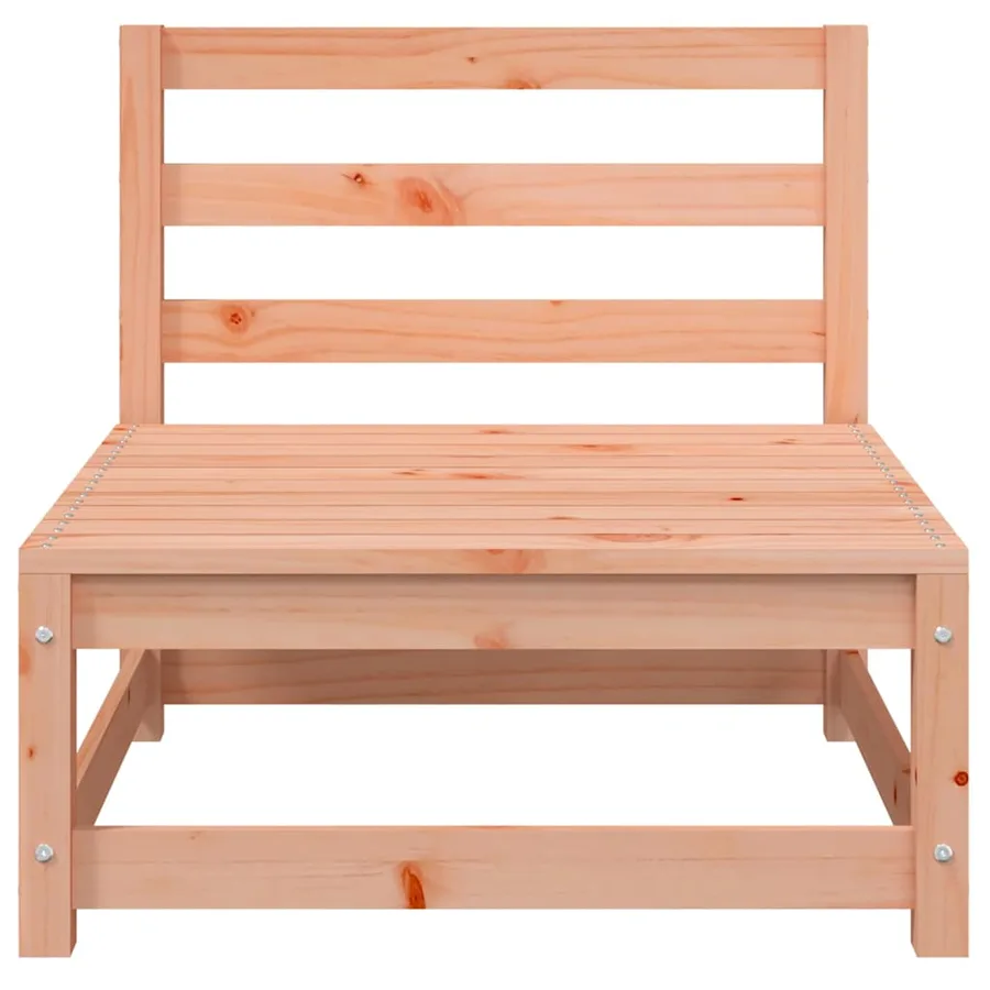 Canapé de jardin sans accoudoirs 70x70x67cm bois massif douglas - 4