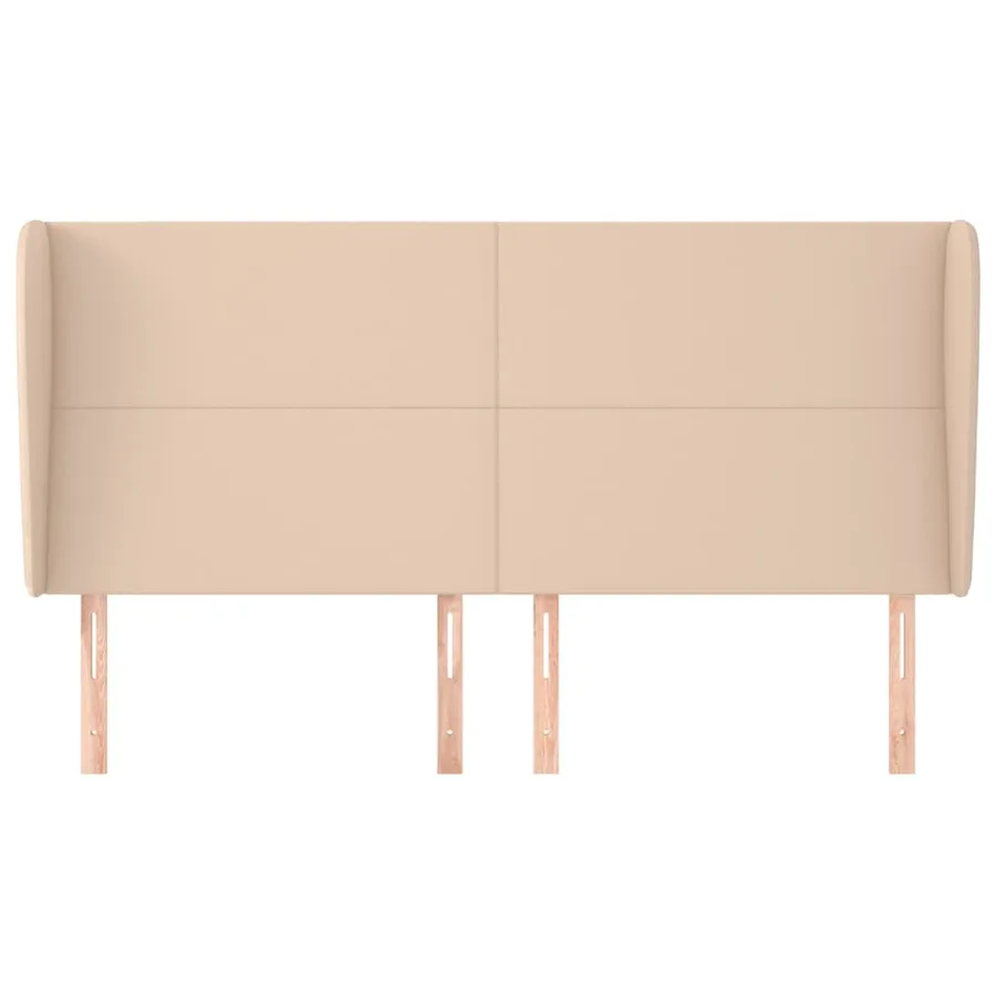 Tête de lit avec oreilles Cappuccino 203x23x118/128 cm - 3