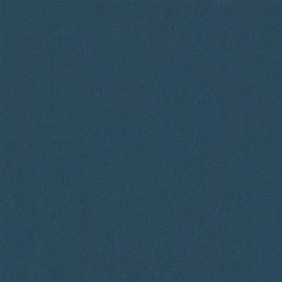 Fauteuil avec repose-pied Bleu 60 cm Velours - 6