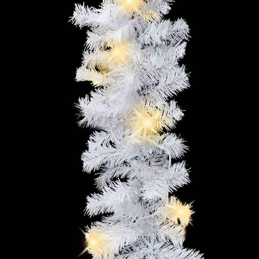 Guirlande de Noël avec lumières LED 20 m Blanc - 7