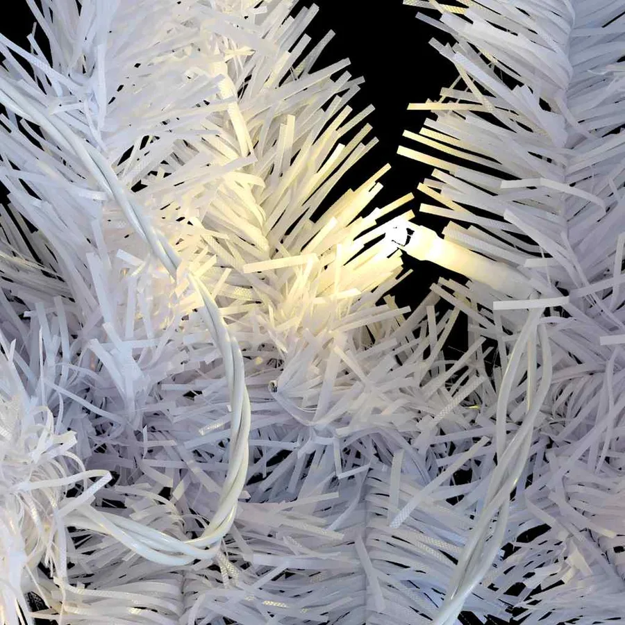 Guirlande de Noël avec lumières LED 20 m Blanc - 8