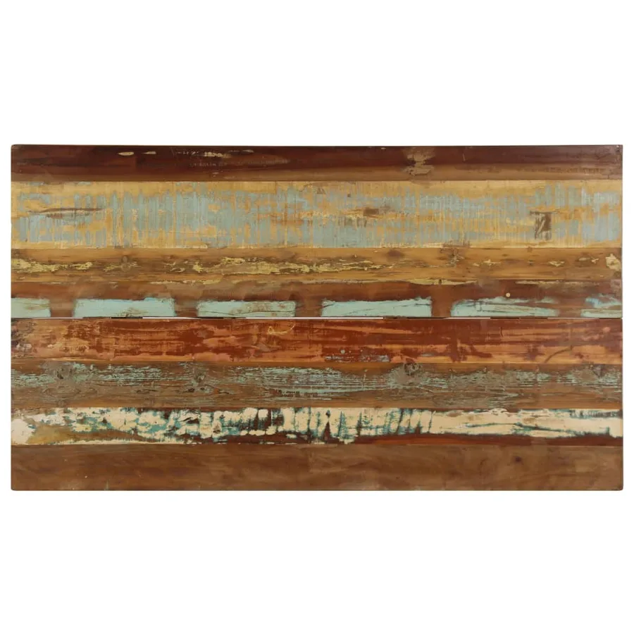 Table à manger 140x80x76 cm Bois de récupération massif - 6