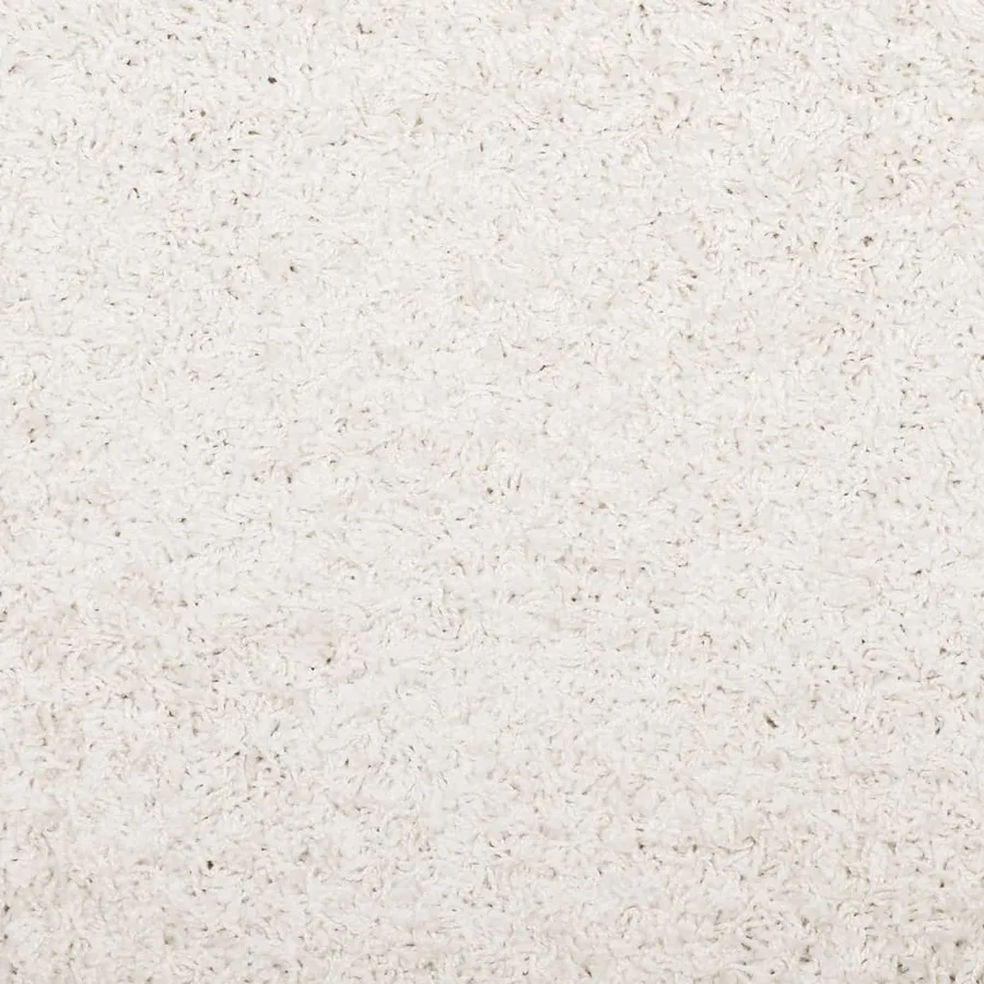 Tapis shaggy PAMPLONA poils longs moderne crème 160x230 cm - 9