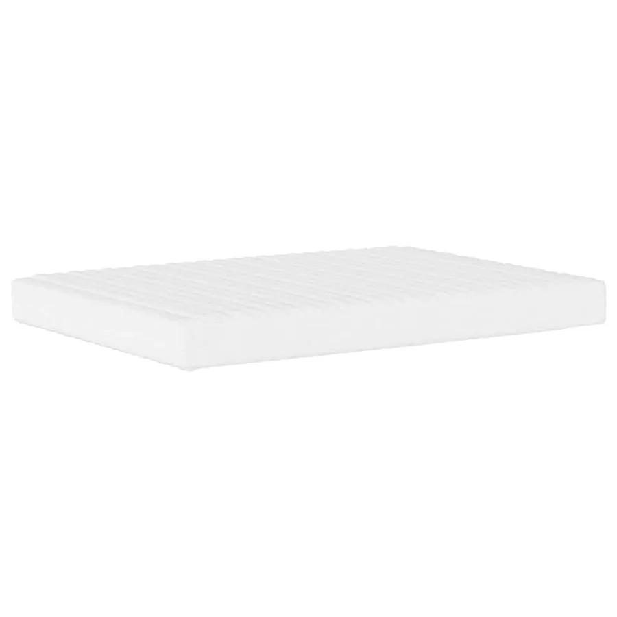 Lit avec matelas Dover rose 140x200 cm velours - 5