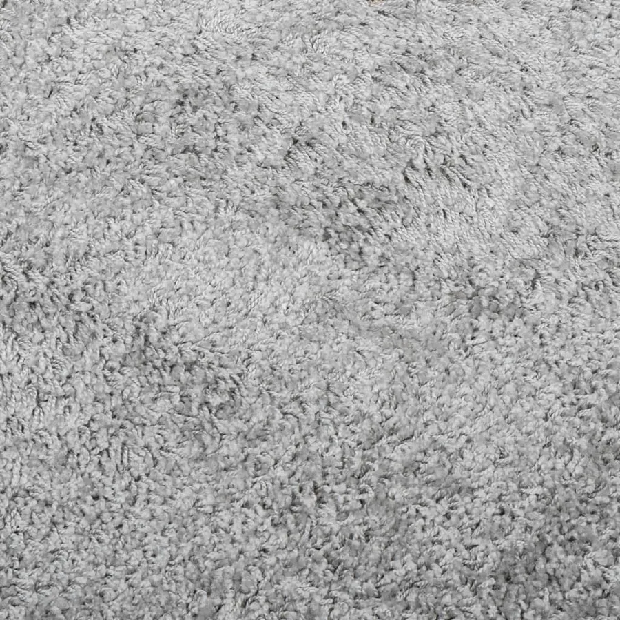 Tapis shaggy PAMPLONA poils longs moderne gris 200x280 cm - 9