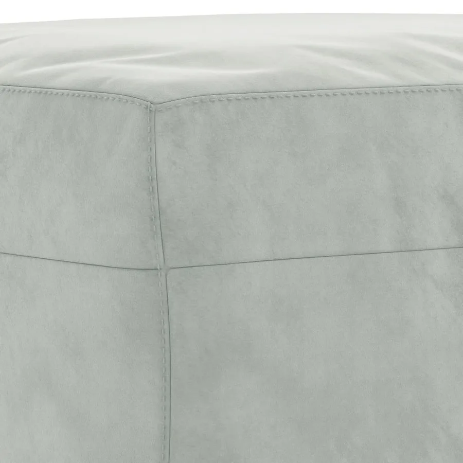 Ensemble de canapés 3 pcs avec coussins Gris clair Velours - 7