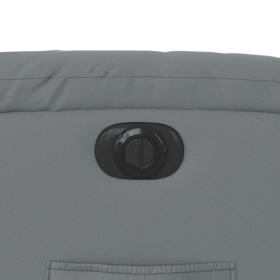 Fauteuil inclinable électrique Gris Similicuir - 12