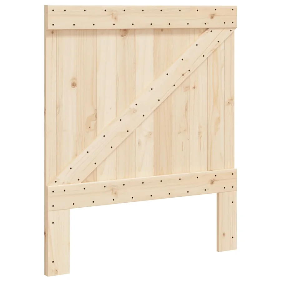 Cadre de lit sans matelas avec tête de lit 90x200 cm - 6