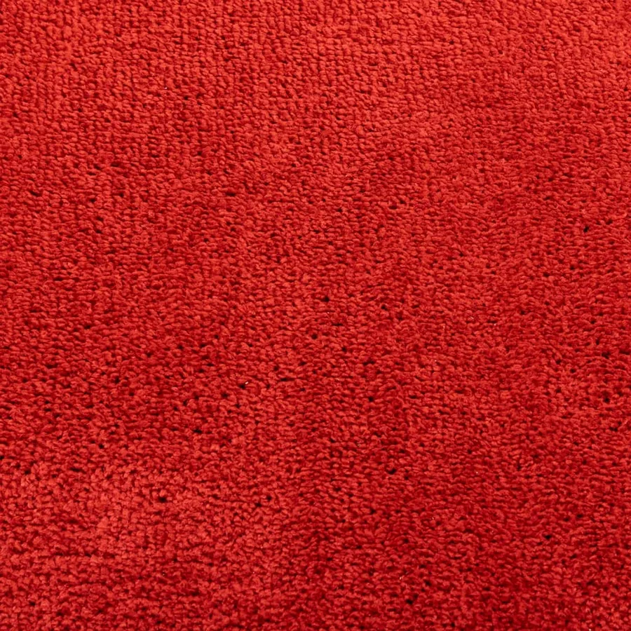 Tapis OVIEDO à poils courts rouge 140x200 cm - 9