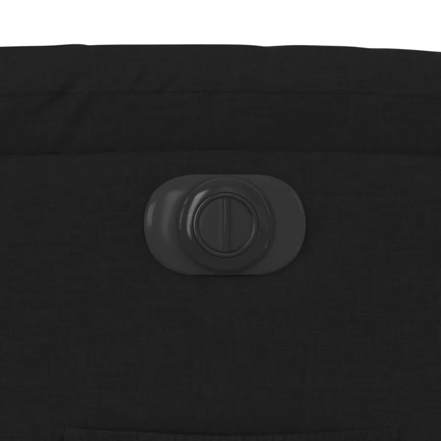Fauteuil inclinable électrique Noir Tissu - 12