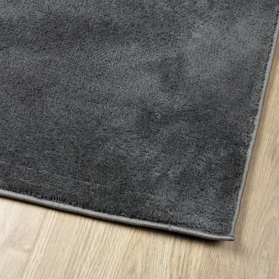 Tapis OVIEDO à poils courts anthracite 140x200 cm - 6