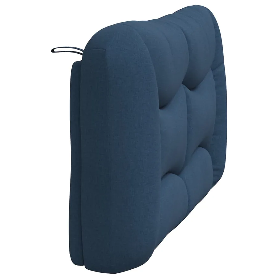 Coussin de tête de lit Hvar bleu 140 cm tissu - 6