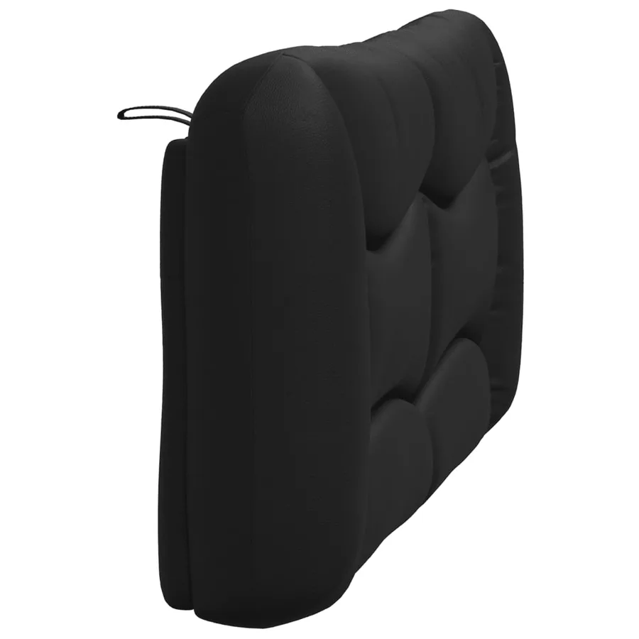 Coussin de tête de lit Hvar noir 120 cm similicuir - 6