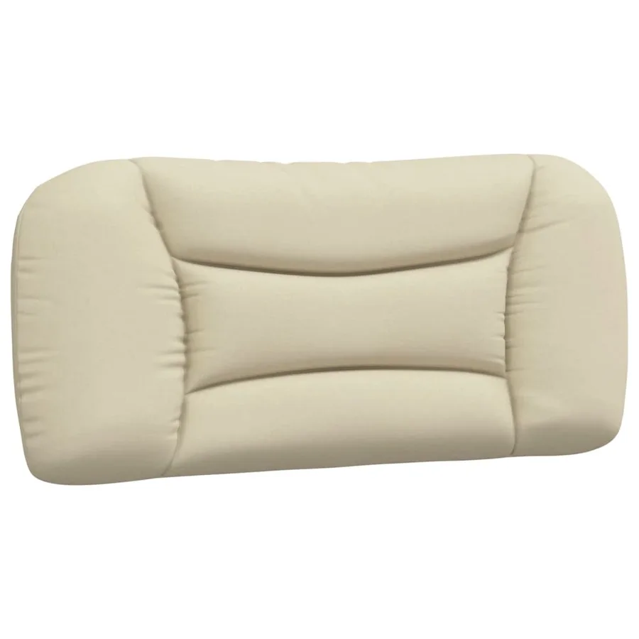 Coussin de tête de lit Hvar crème 90 cm tissu - 2