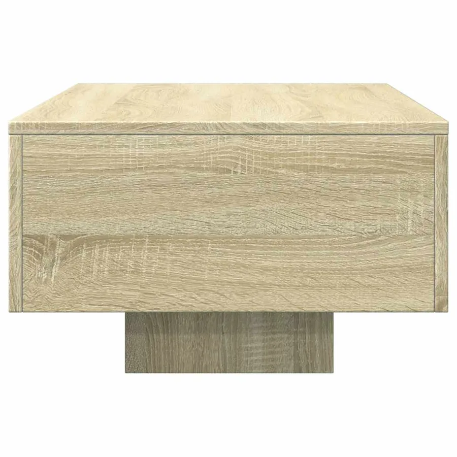 Table basse chêne sonoma 100x49,5x31 cm bois d'ingénierie - 5