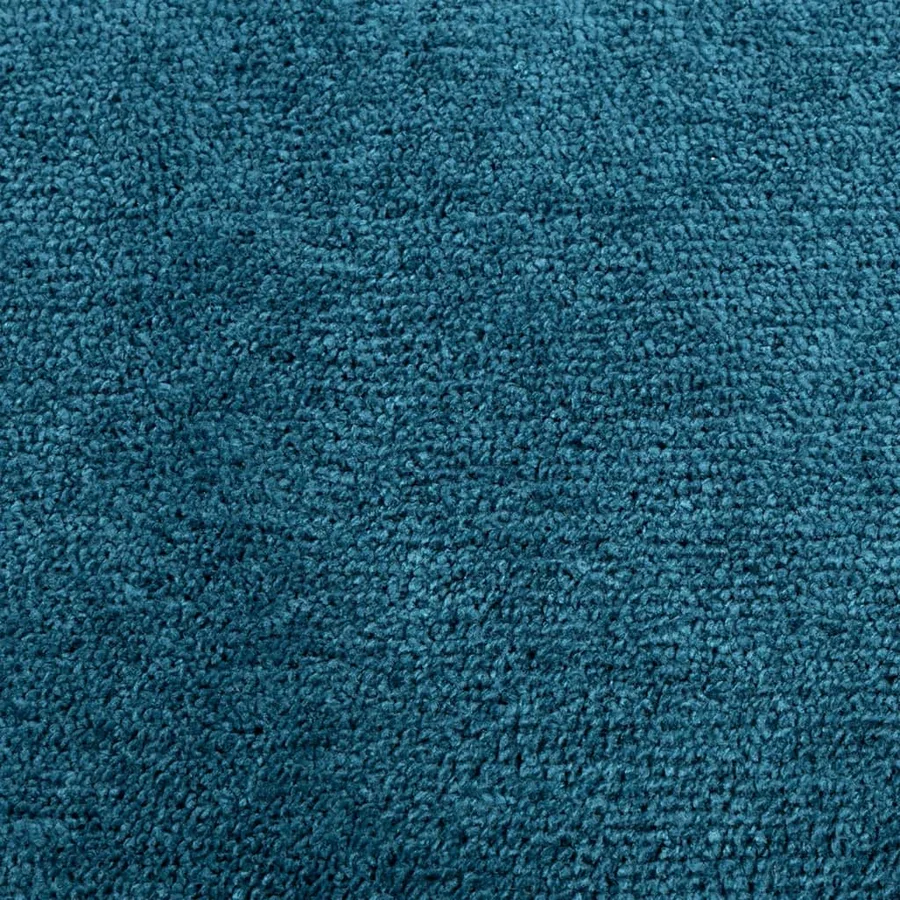 Tapis OVIEDO à poils courts turquoise 120x120 cm - 9