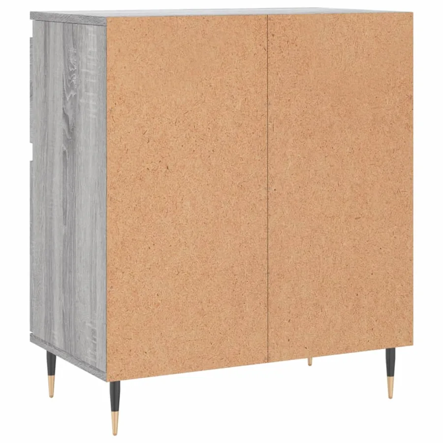 Buffet Sonoma gris 60x35x70 cm Bois d'ingénierie - 8