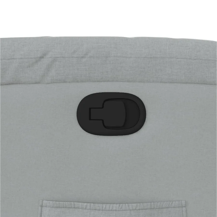 Fauteuil inclinable Gris clair Tissu - 12