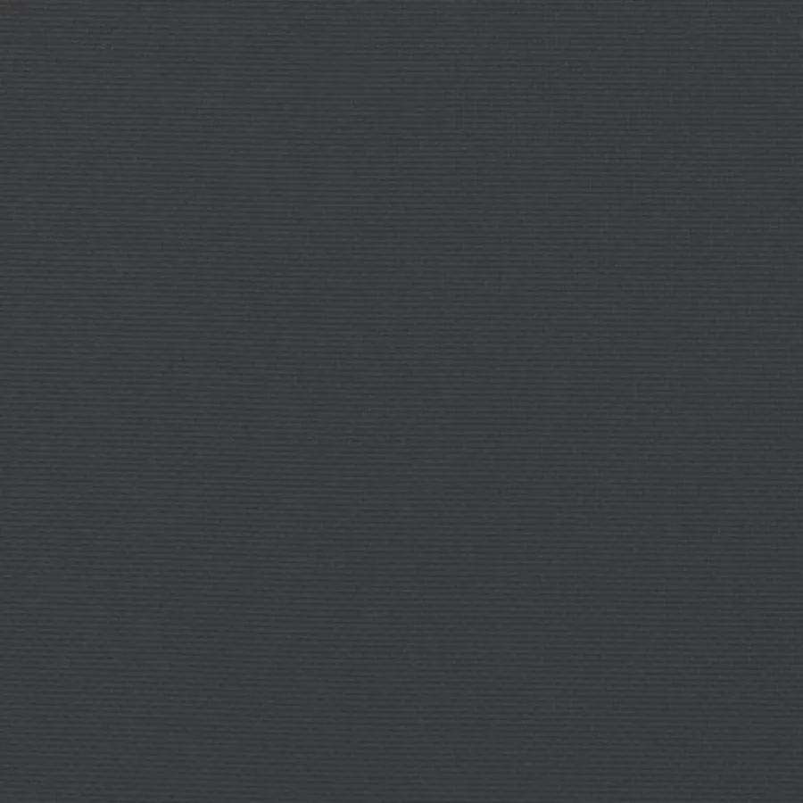 Coussins de chaise à dossier bas lot de 4 noir tissu oxford - 9
