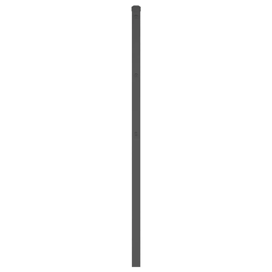 Tête de lit de remplacement métal noir 180 cm - 4
