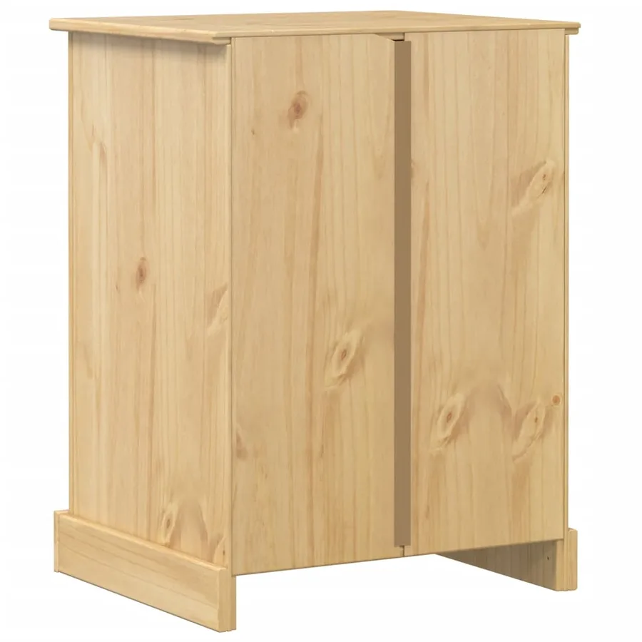 Meuble HiFi Corona 60x50x82 cm bois de pin massif - 6