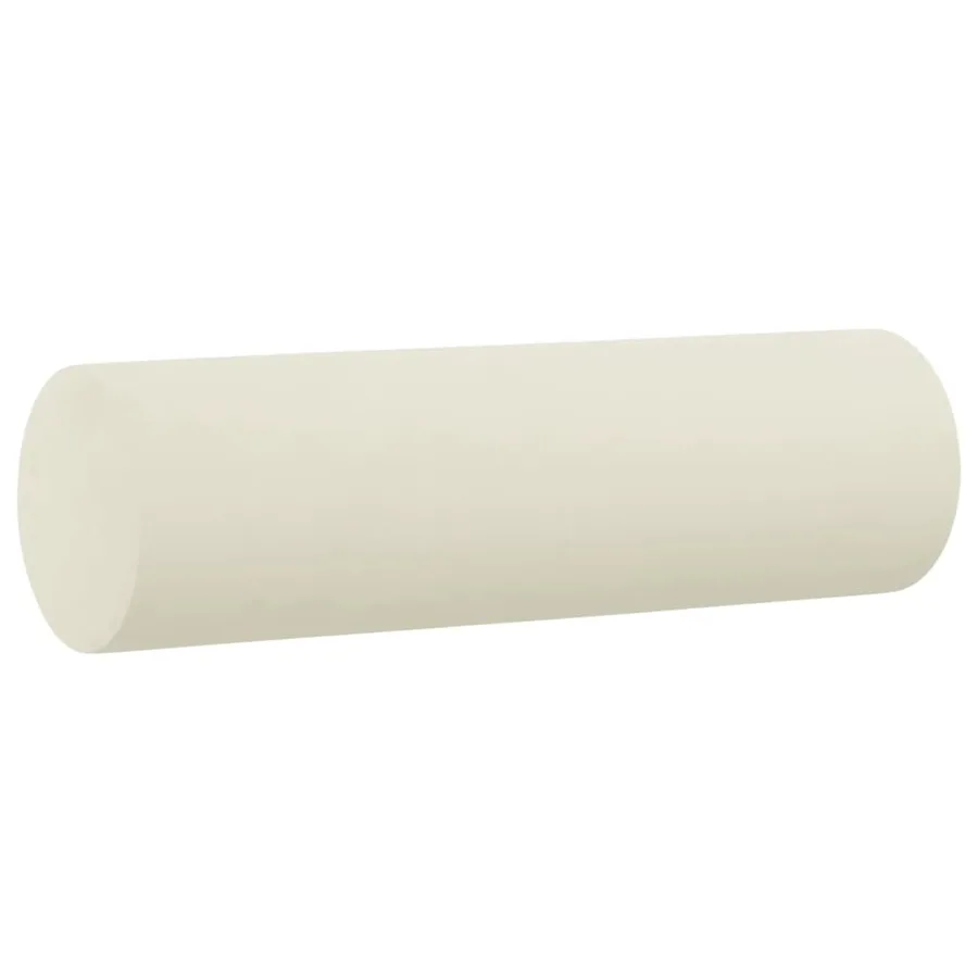 Ensemble de canapés 2 pcs avec coussins crème velours - 6