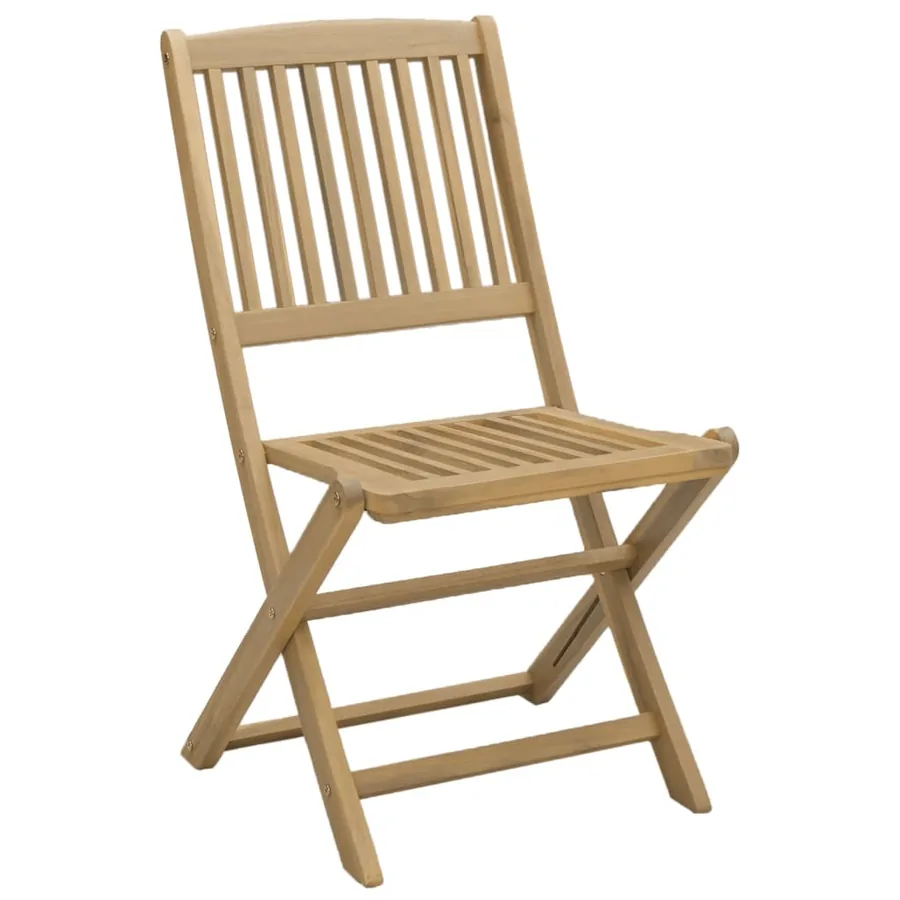 Ensemble à manger de jardin 9 pcs bois d'acacia solide - 4