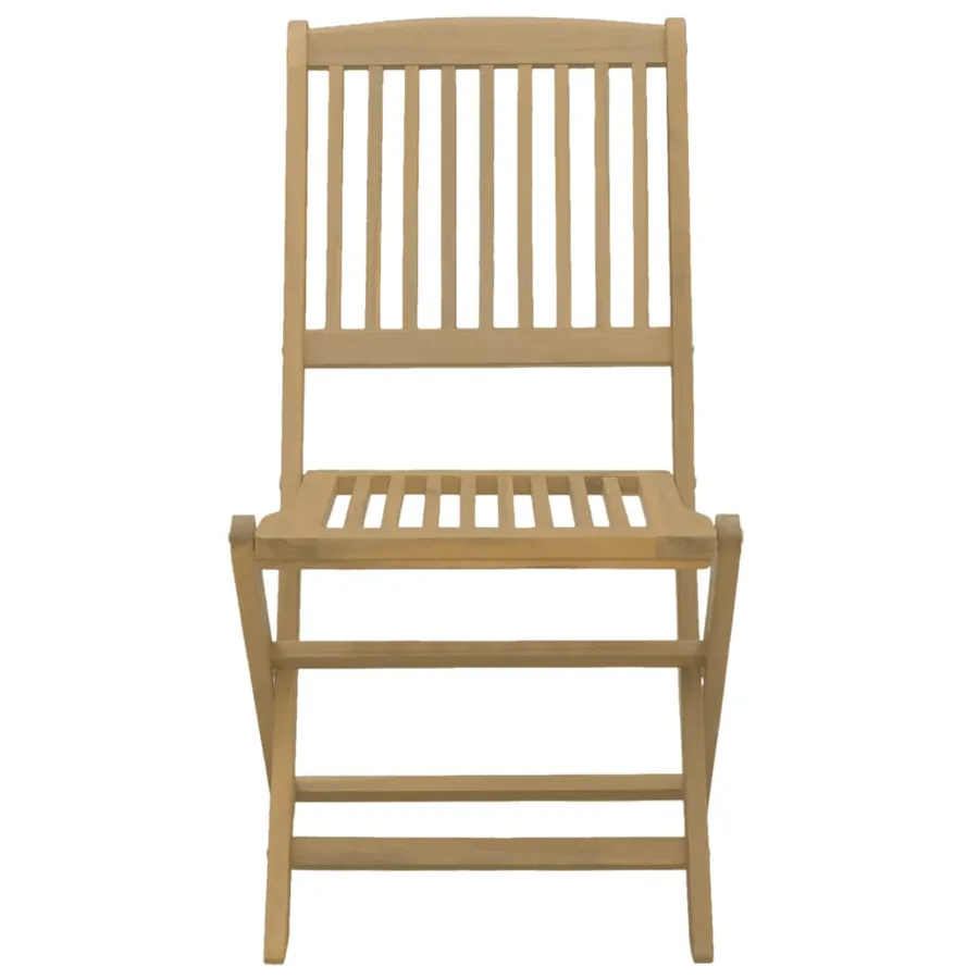 Ensemble à manger de jardin 5 pcs Bois d'acacia solide - 5