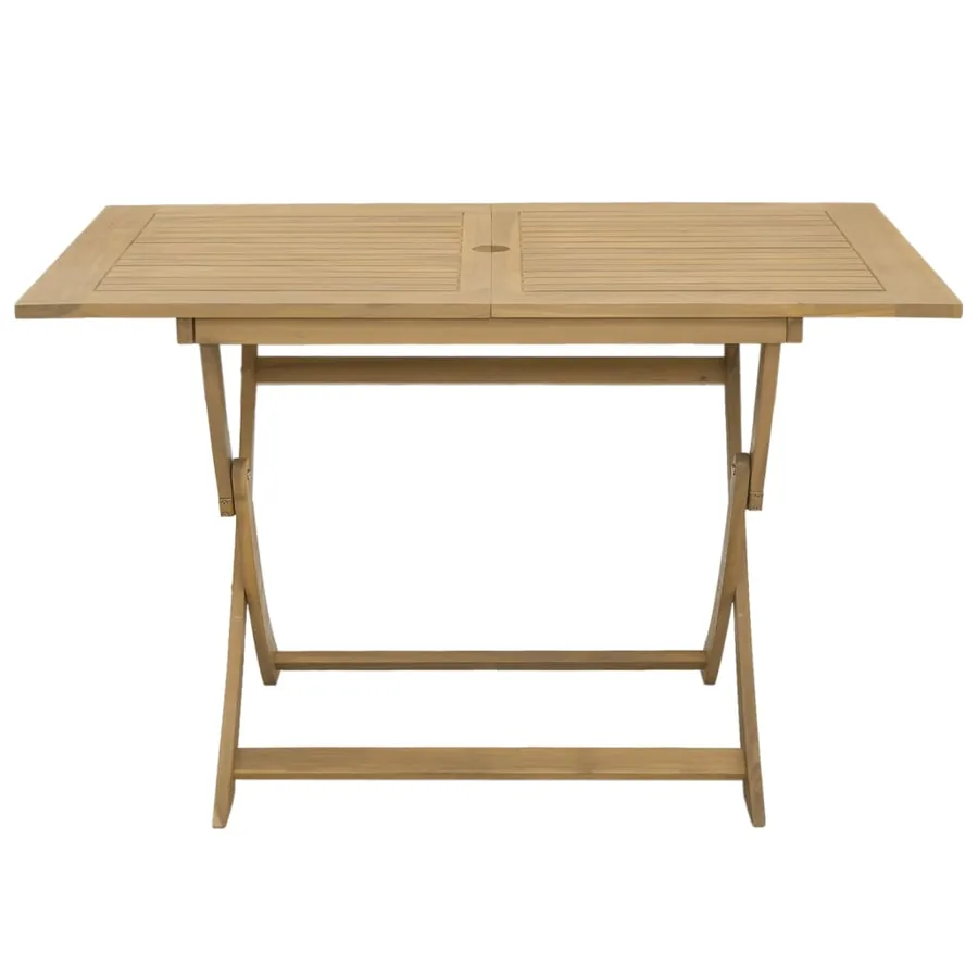 Ensemble à manger de jardin 5 pcs Bois d'acacia solide - 7