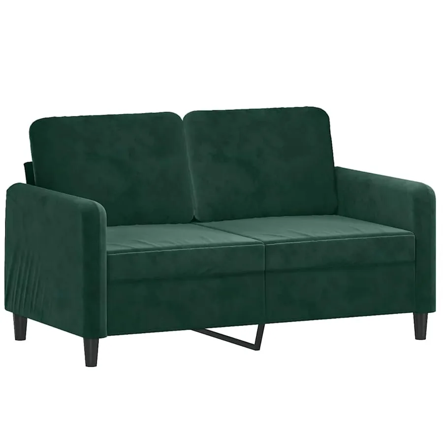 Ensemble de canapés 3 pcs vert foncé velours - 3