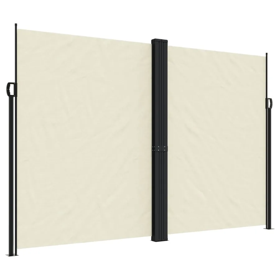 Auvent latéral rétractable Crème 220x1200 cm - 2