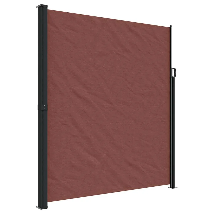 Auvent latéral rétractable marron 220x600 cm - 2