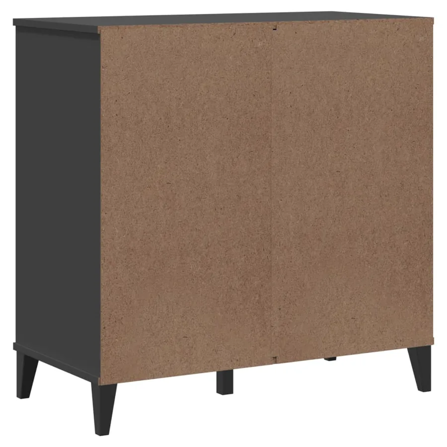 Buffet VIKEN gris anthracite 80x40x80 cm bois d'ingénierie - 8