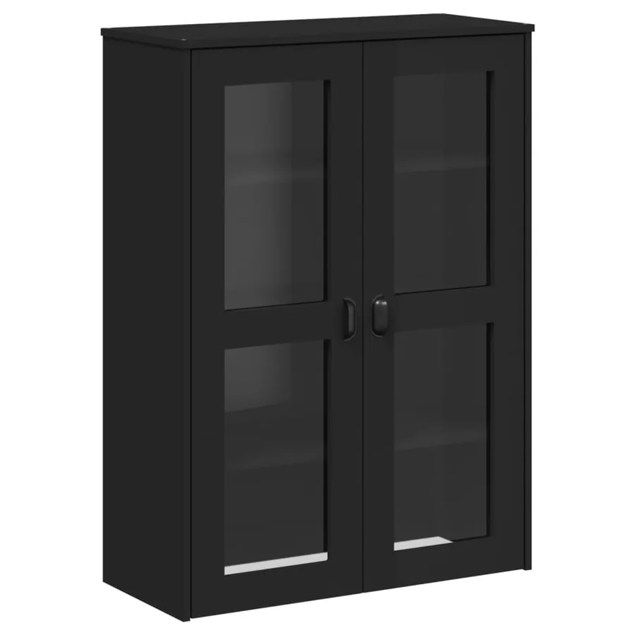 Dessus pour buffet VIKEN noir bois d'ingénierie - 2