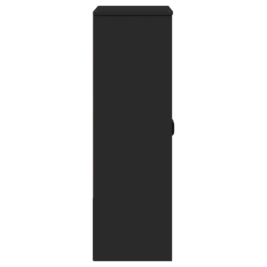 Dessus pour buffet VIKEN noir bois d'ingénierie - 7
