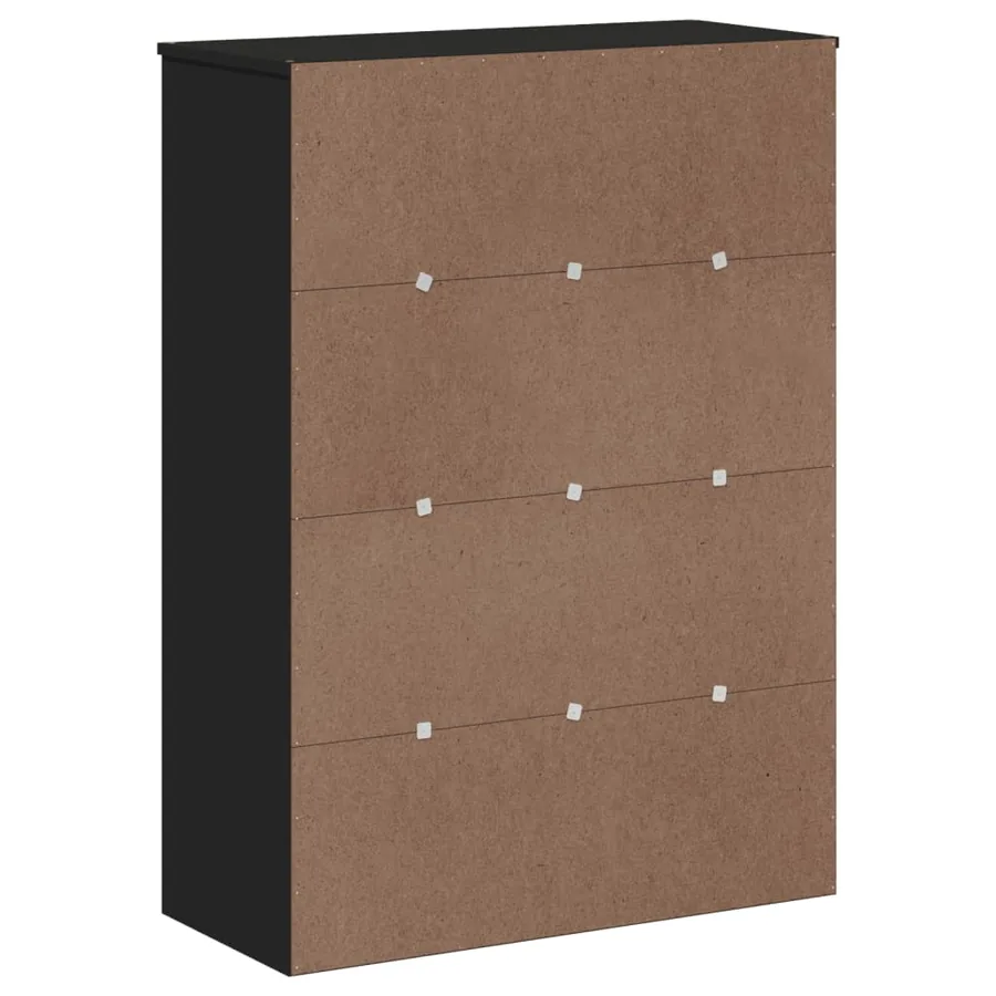 Dessus pour buffet VIKEN noir bois d'ingénierie - 8