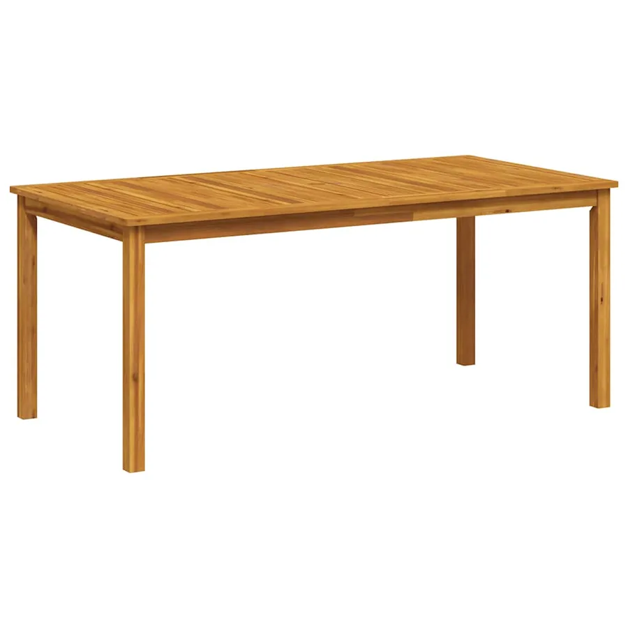 Table à manger de jardin 180x90x75 cm bois massif d'acacia - 5