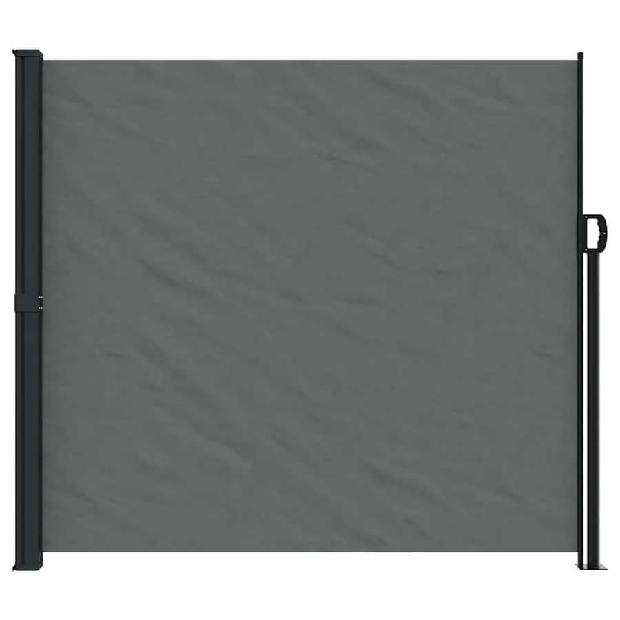 Auvent latéral rétractable anthracite 180x600 cm - 4