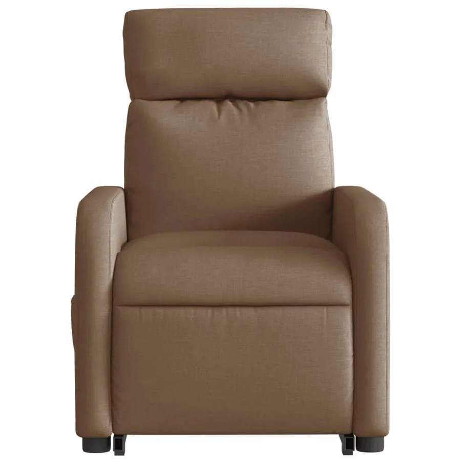 Fauteuil inclinable Marron Tissu - 9