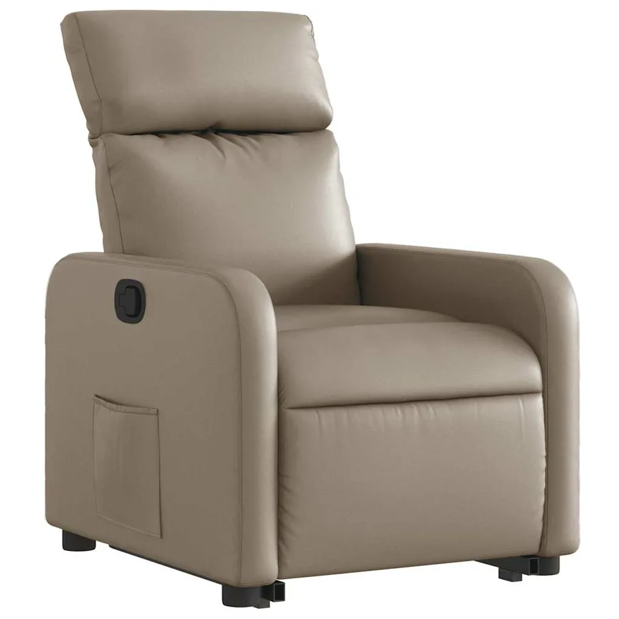 Fauteuil inclinable Cappuccino Similicuir - 4