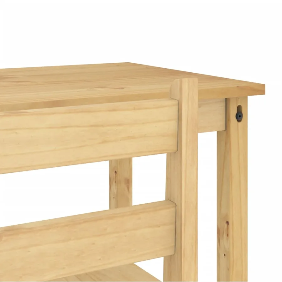 Ensemble de bar 5 pcs Bois de pin massif - 13